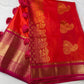 Blush Pink Semi Silk Pattu Gadwal Saree
