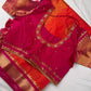Blush Pink Semi Silk Pattu Gadwal Saree