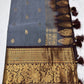 Grey Brown Pure Magalgiri Saree