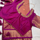 Onion Pink Pure Magalgiri Saree