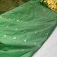 Green Semi Silk Pattu Gadwal Saree