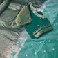 Green Semi Silk Pattu Gadwal Saree