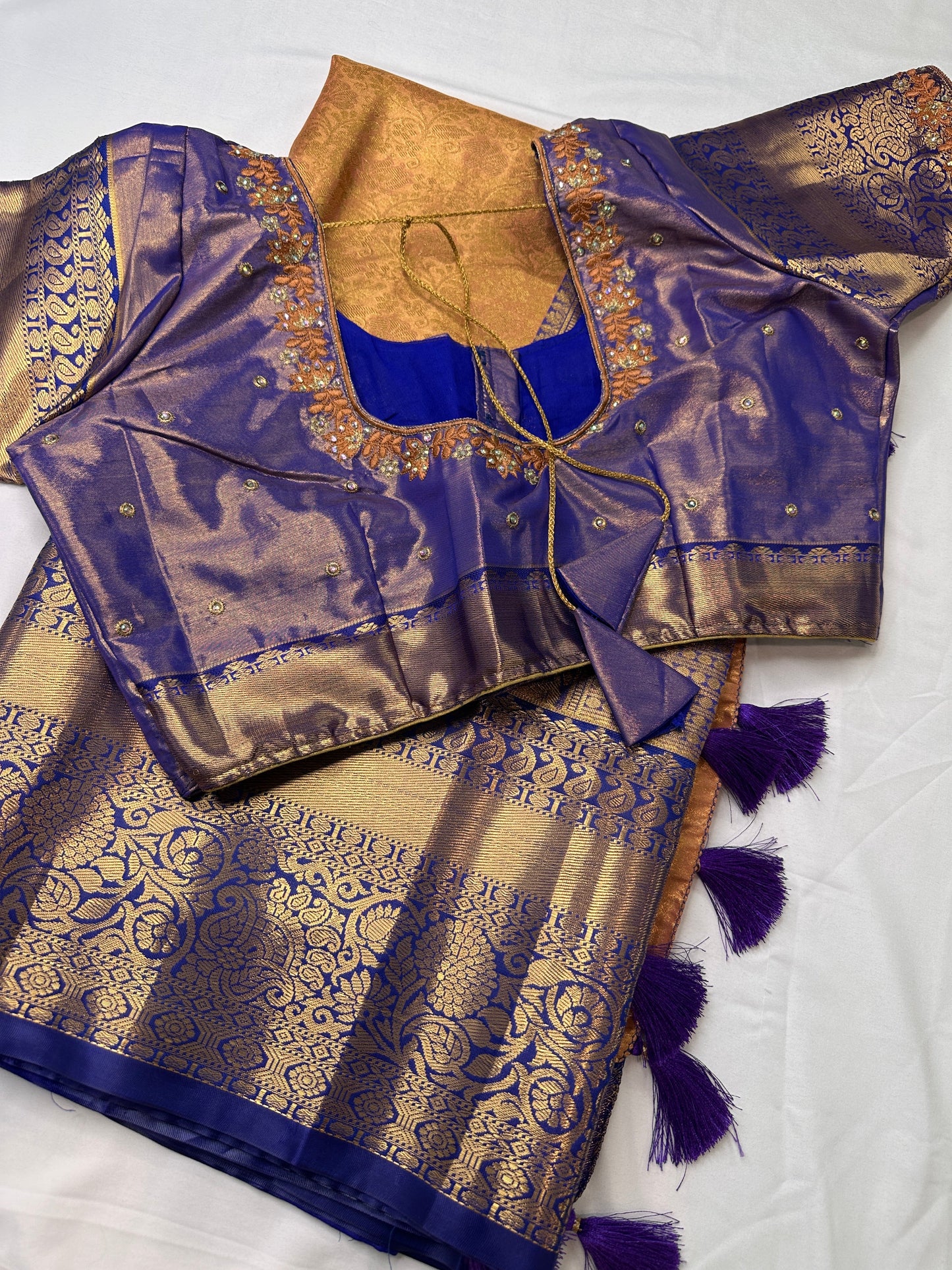Kanchi Brocade Semi Silk Pattu Saree