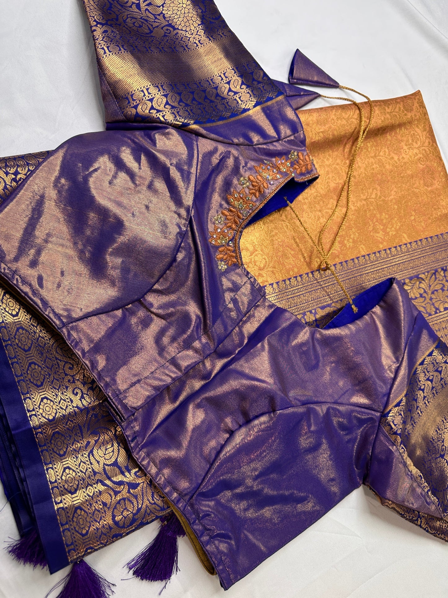 Kanchi Brocade Semi Silk Pattu Saree