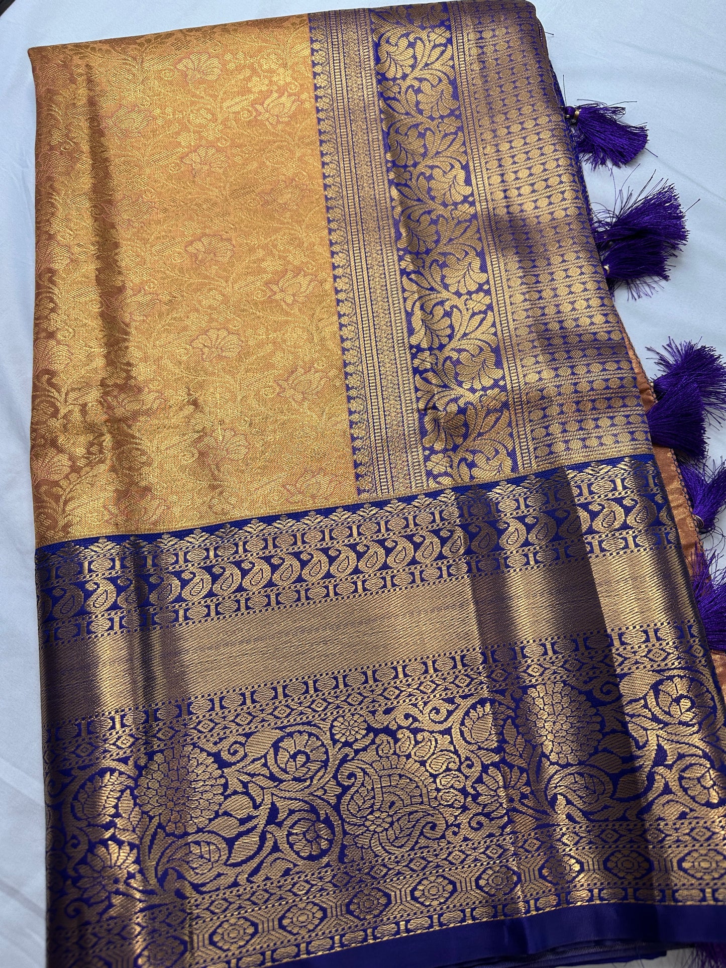 Kanchi Brocade Semi Silk Pattu Saree