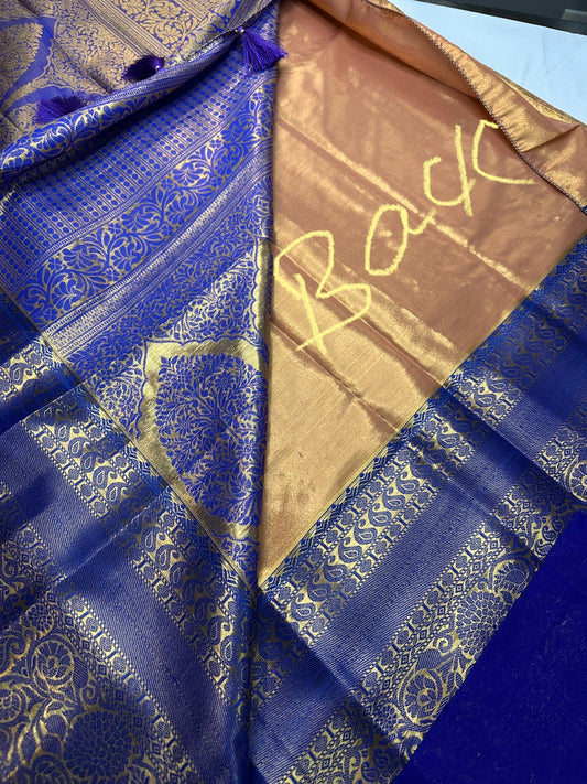 Kanchi Brocade Semi Silk Pattu Saree