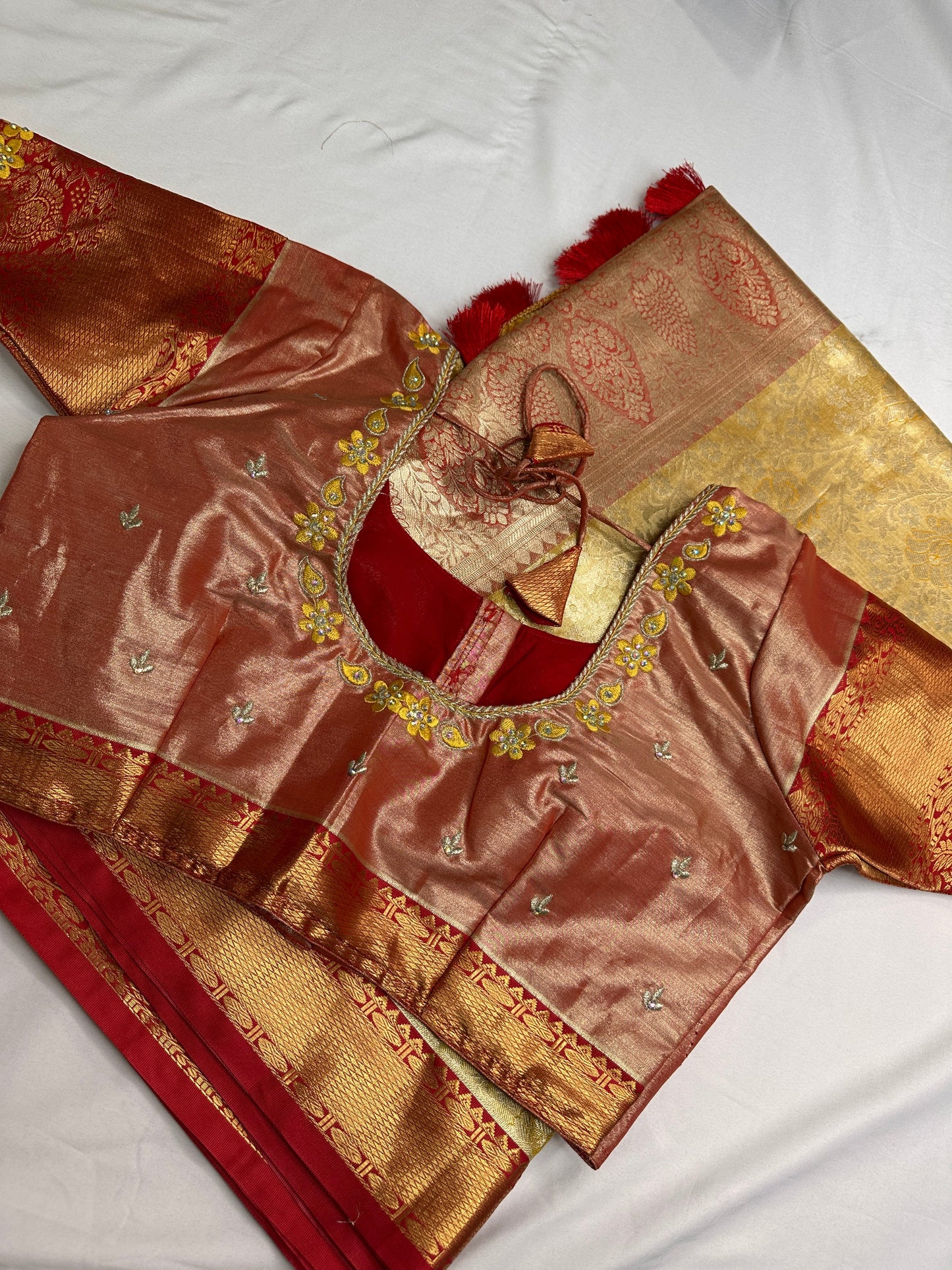Kanchi Brocade Semi Silk Pattu Saree