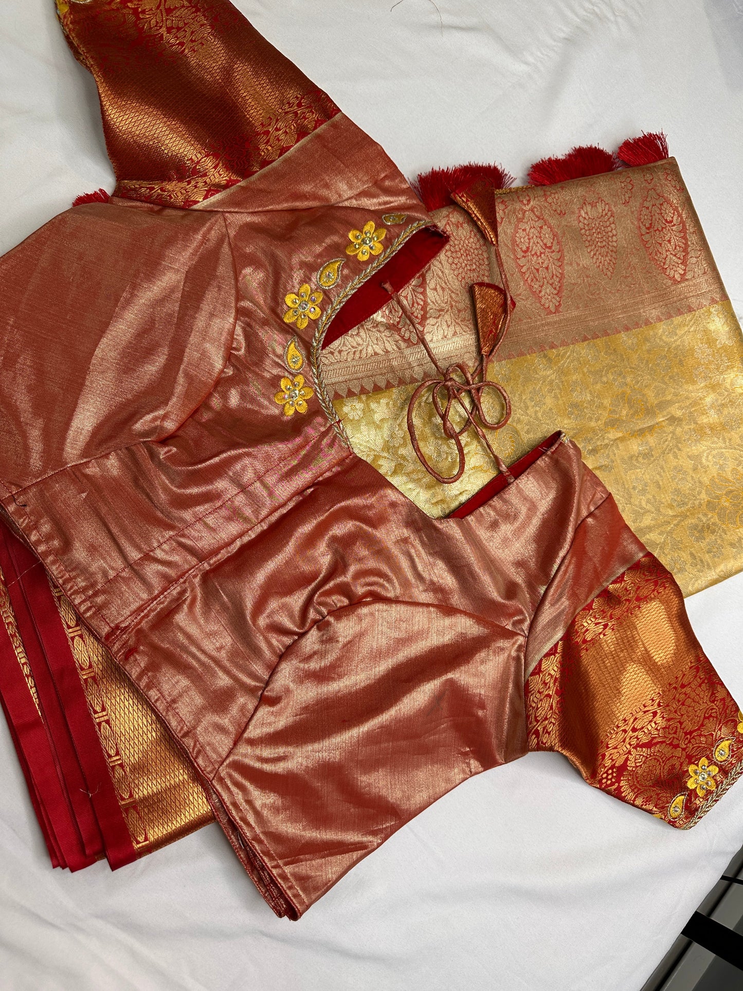 Kanchi Brocade Semi Silk Pattu Saree