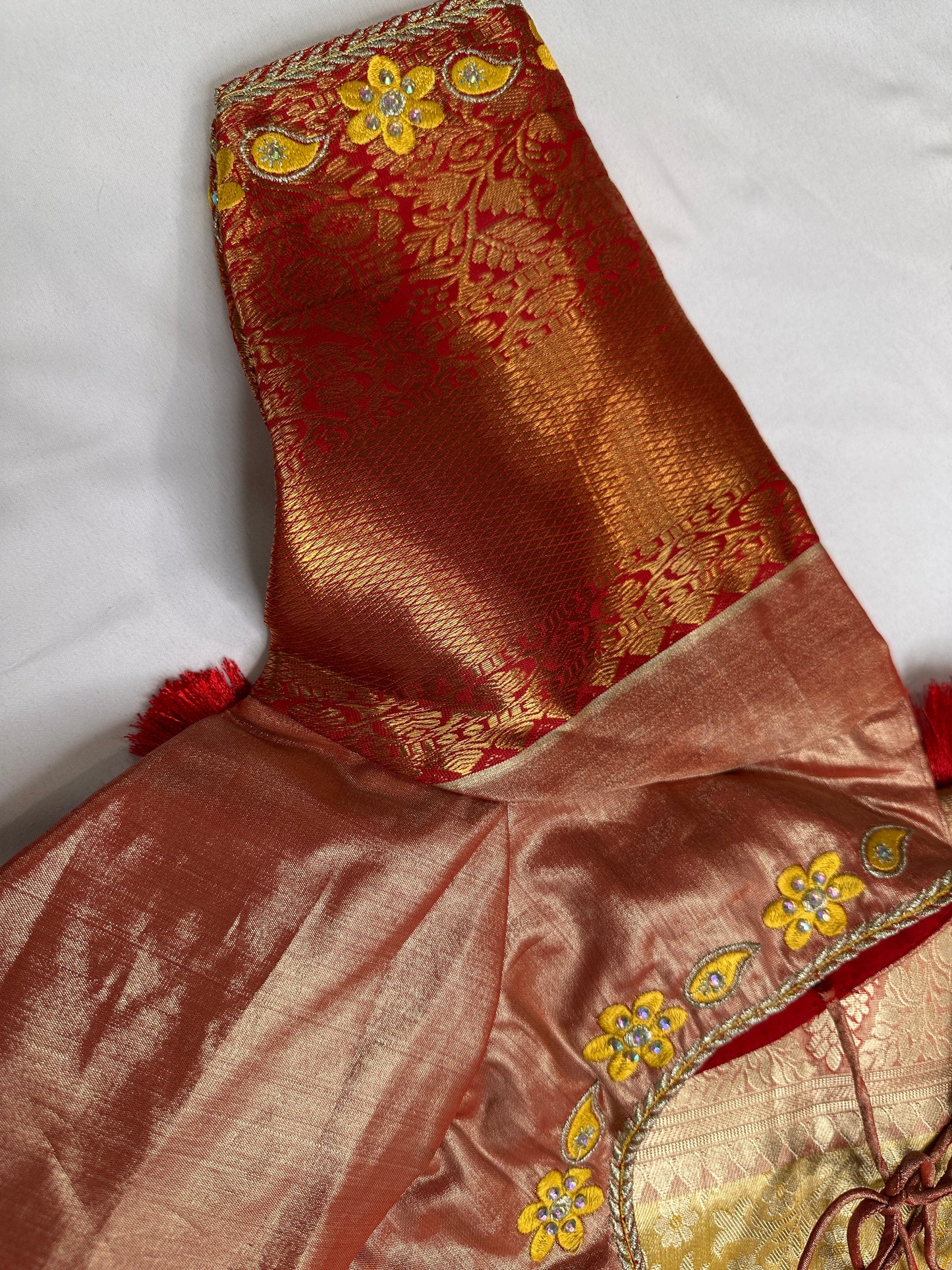 Kanchi Brocade Semi Silk Pattu Saree