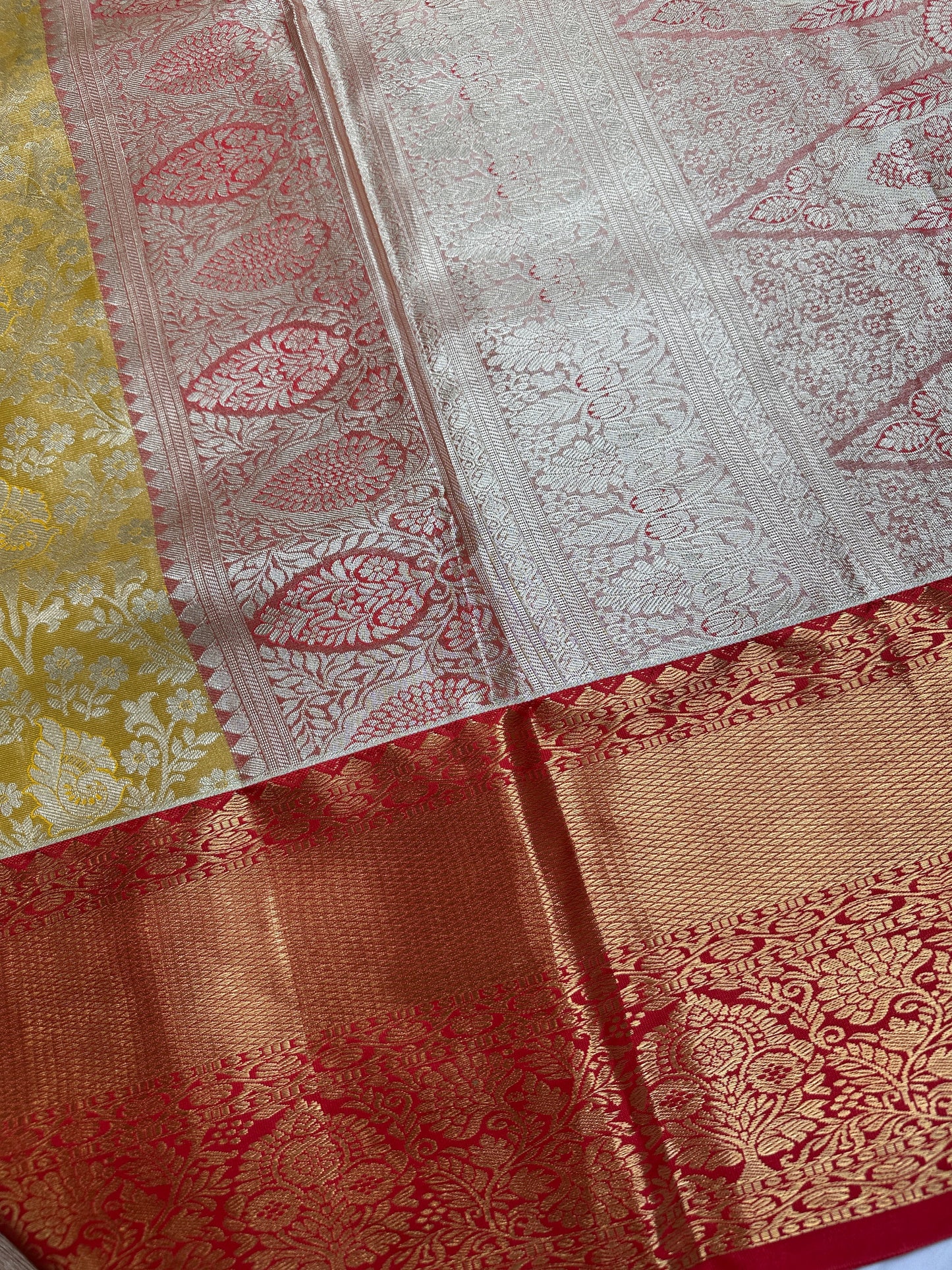 Kanchi Brocade Semi Silk Pattu Saree