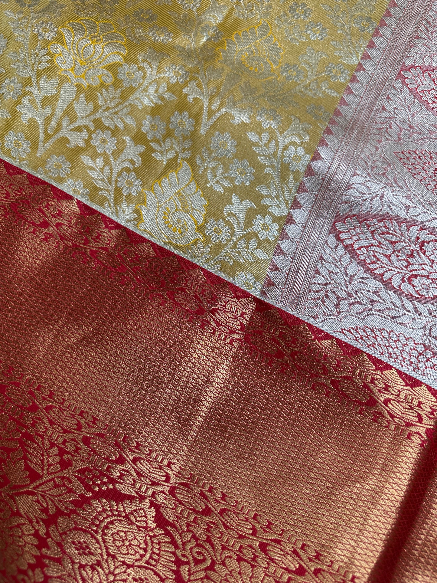 Kanchi Brocade Semi Silk Pattu Saree