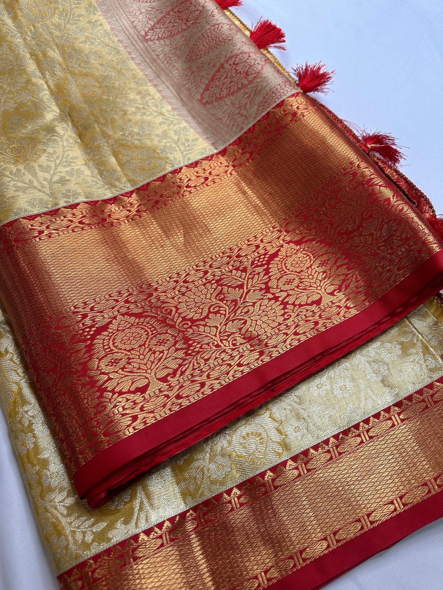 Kanchi Brocade Semi Silk Pattu Saree