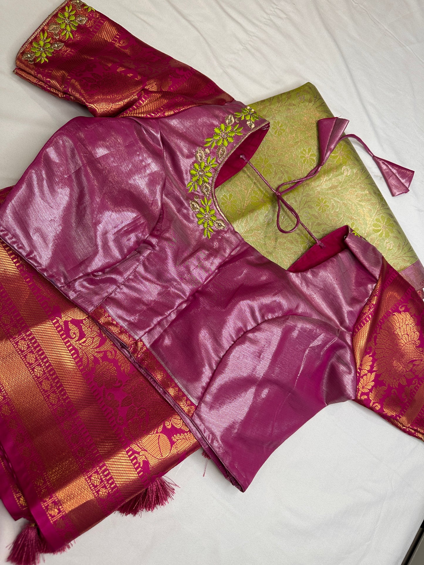 Kanchi Brocade Semi Silk Pattu Saree
