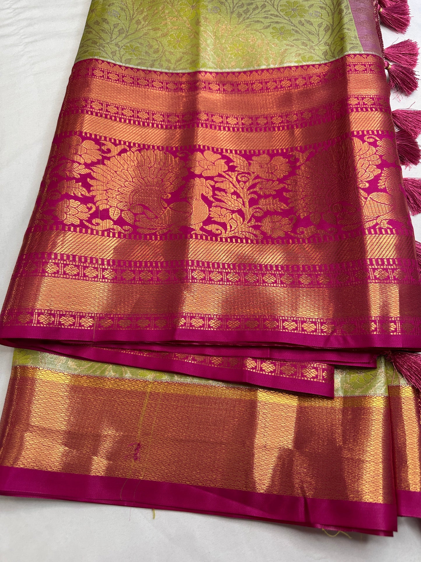 Kanchi Brocade Semi Silk Pattu Saree