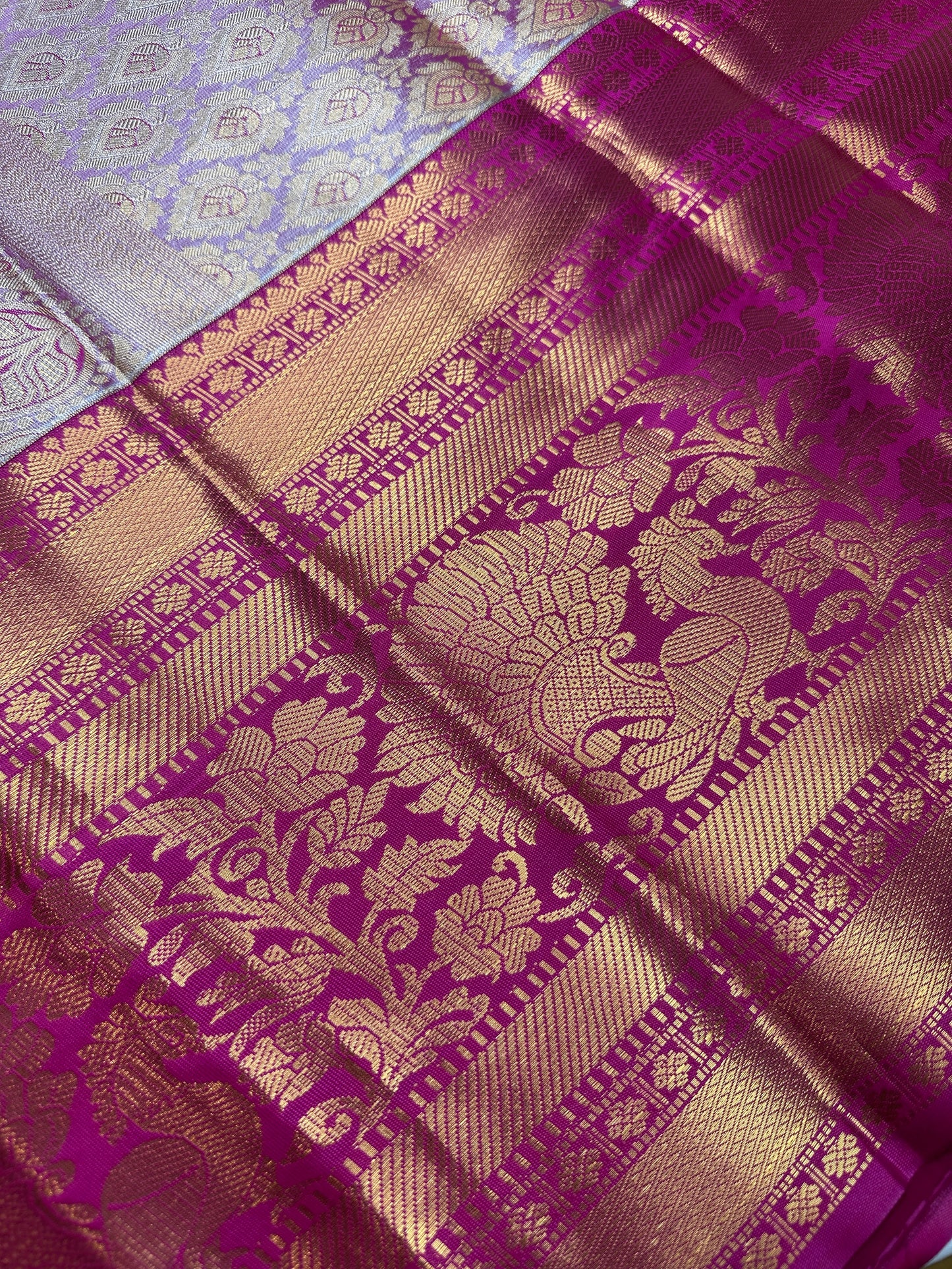 Kanchi Brocade Semi Silk Pattu Saree