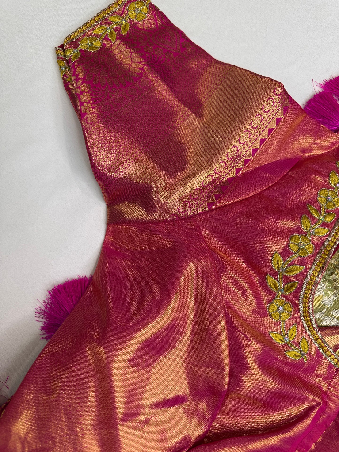 Kanchi Brocade Semi Silk Pattu Saree