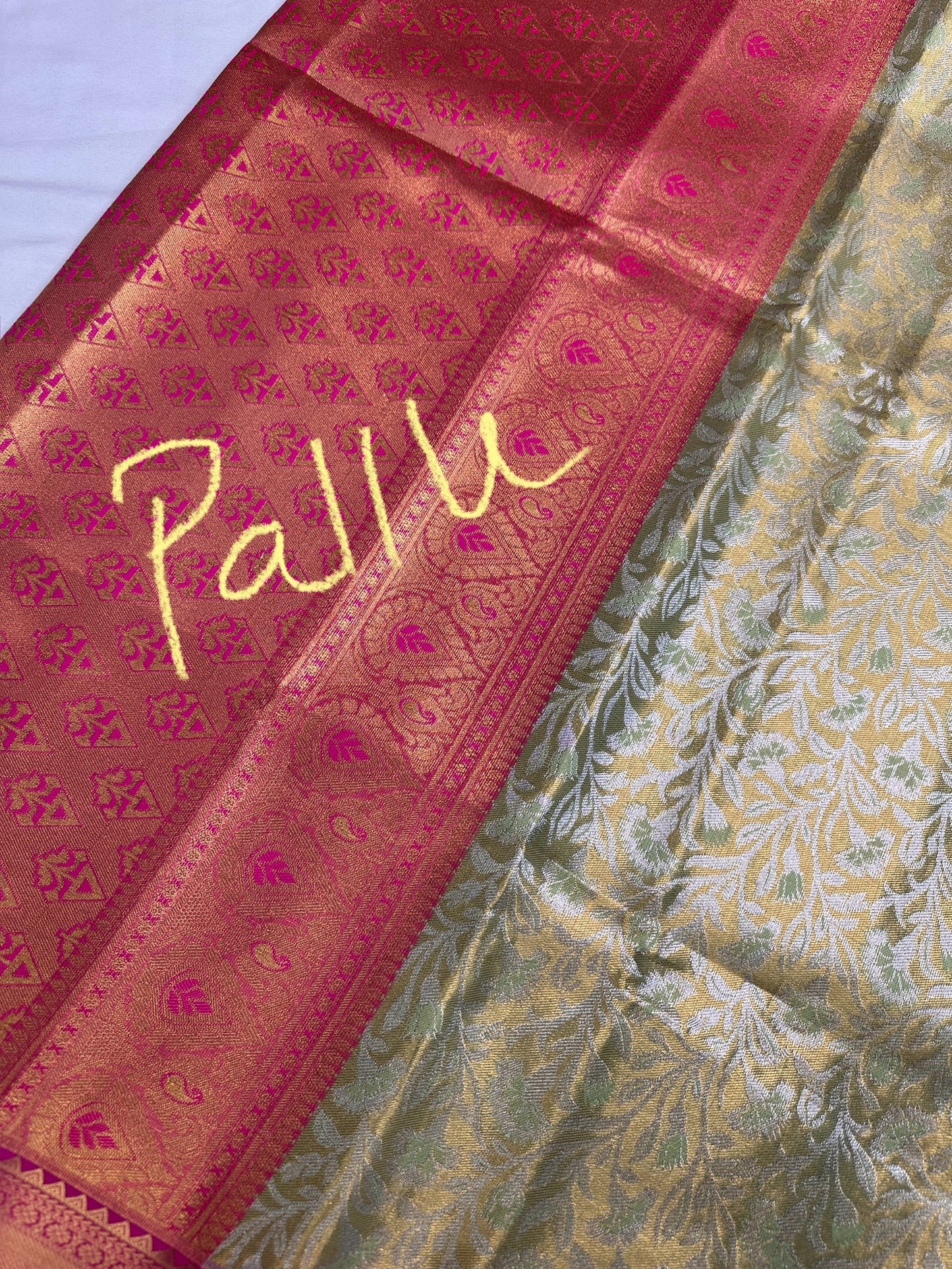 Kanchi Brocade Semi Silk Pattu Saree