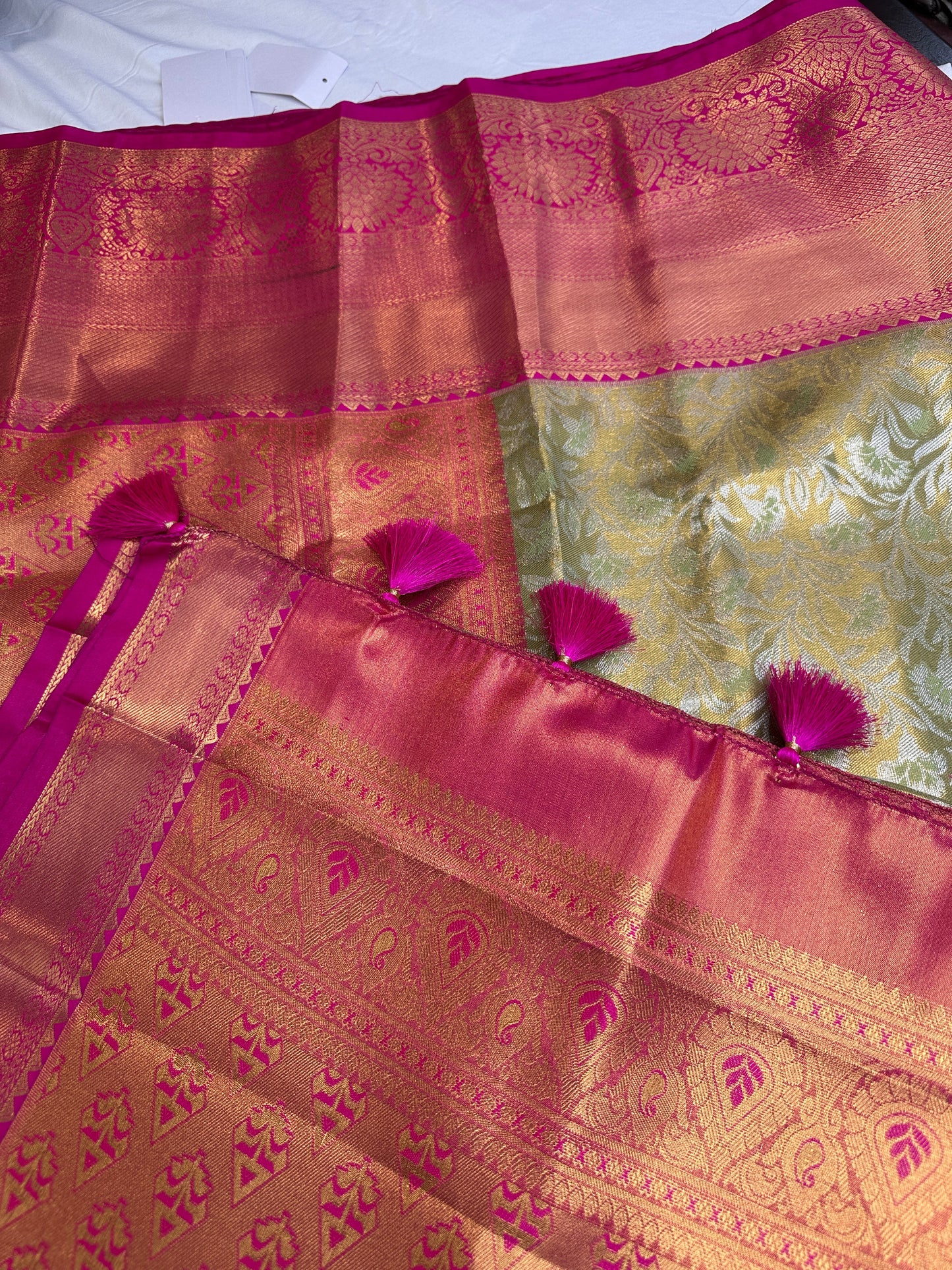 Kanchi Brocade Semi Silk Pattu Saree