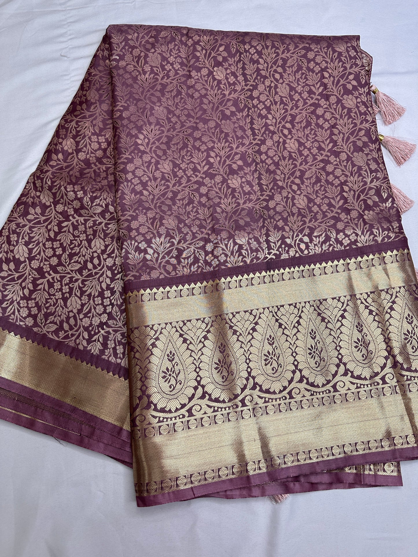Kanchi Brocade Semi Silk Pattu Saree