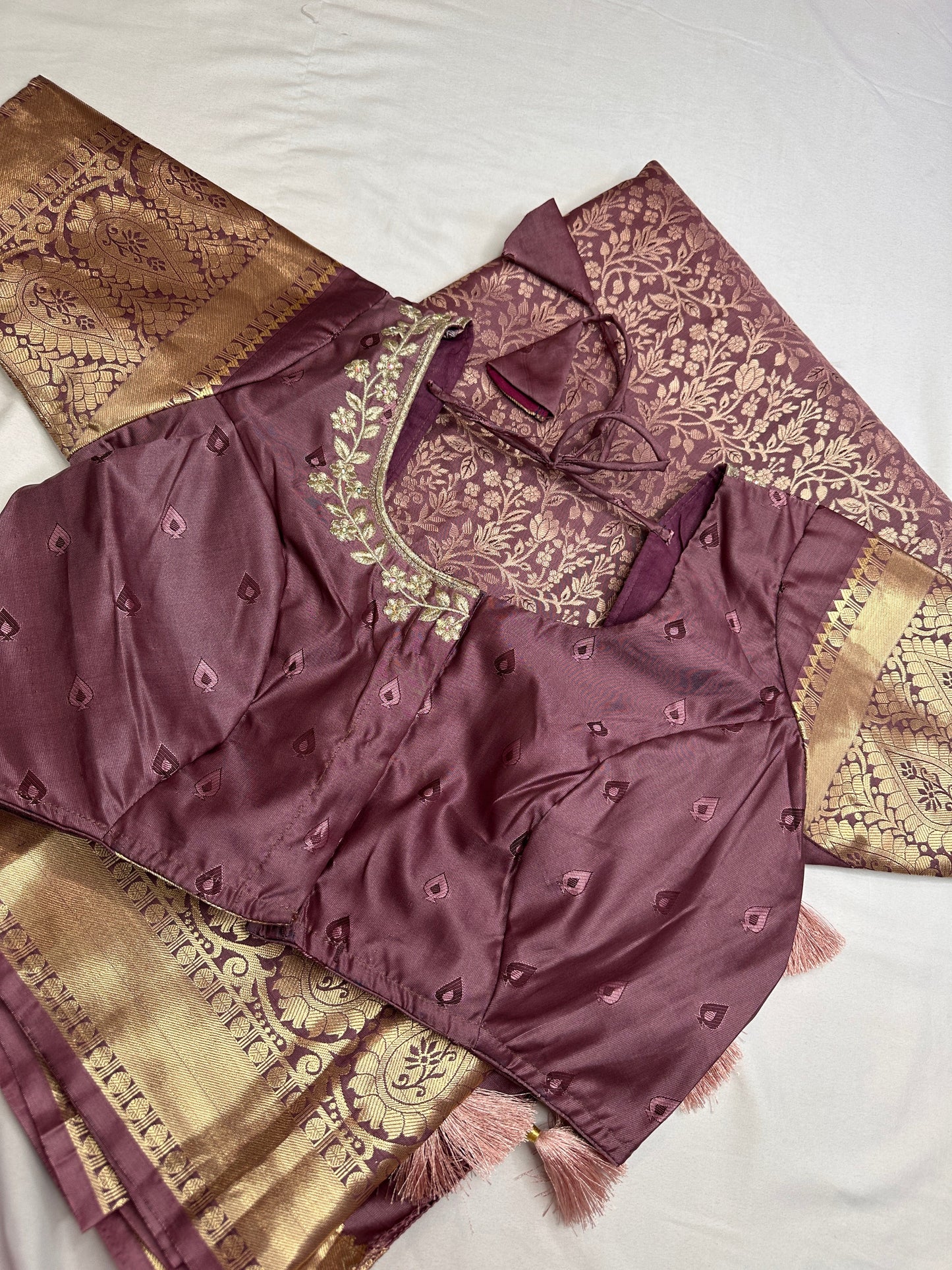 Kanchi Brocade Semi Silk Pattu Saree