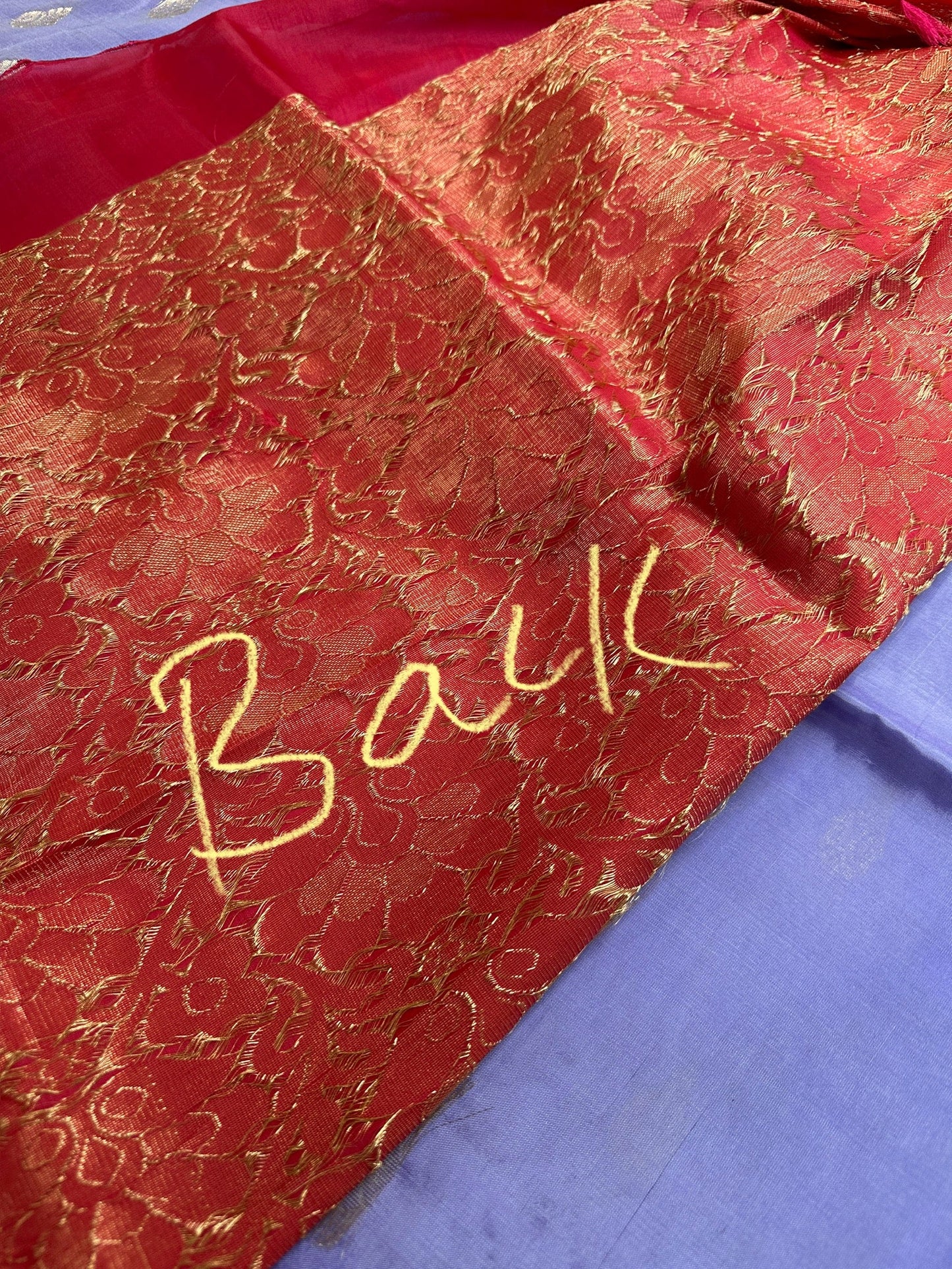 Uppada Pure Silk Light Weight Lavender Saree