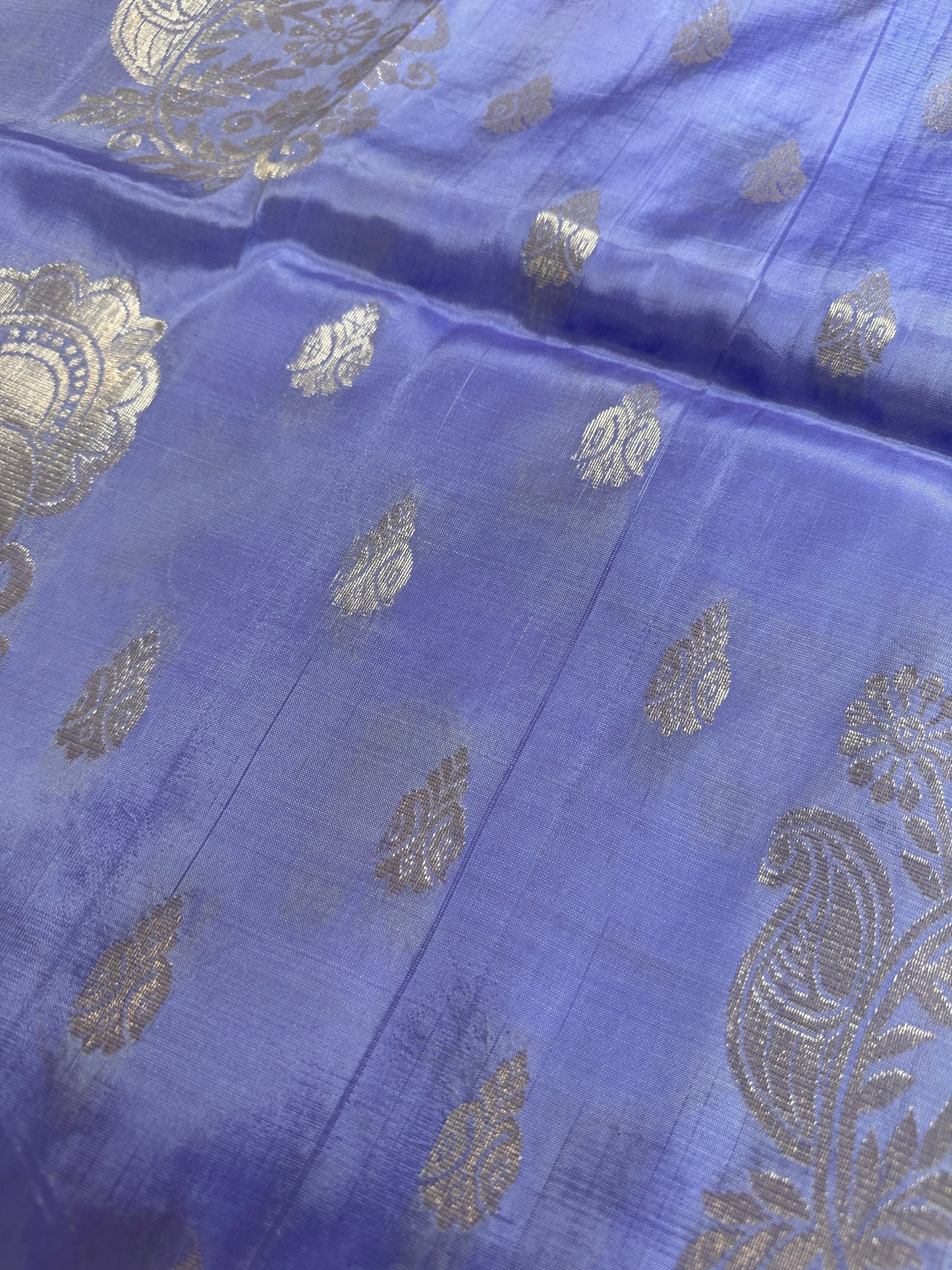 Uppada Pure Silk Light Weight Lavender Saree