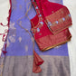 Uppada Pure Silk Light Weight Lavender Saree