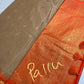 Pattu Gadwal Pure Silk Beige Orange Saree