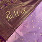 Purple Semi Silk Pattu Gadwal Saree