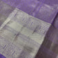 Lavender Purple Self Weaving light Weight Saree