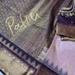 Brown Pure Silk Pattu Gadwal Saree