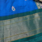 Paithani Silk Light Weight Blue Saree