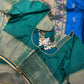 Paithani Silk Light Weight Blue Saree