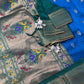 Paithani Silk Light Weight Blue Saree