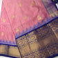 Pink Blue Silk Pattu Gadwal Saree