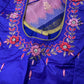 Pink Blue Silk Pattu Gadwal Saree