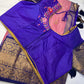 Pink Blue Silk Pattu Gadwal Saree