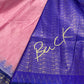 Pink Blue Silk Pattu Gadwal Saree