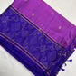 Pure Kanchi Handloom Purple Saree