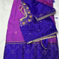 Pure Kanchi Handloom Purple Saree