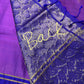 Pure Kanchi Handloom Purple Saree
