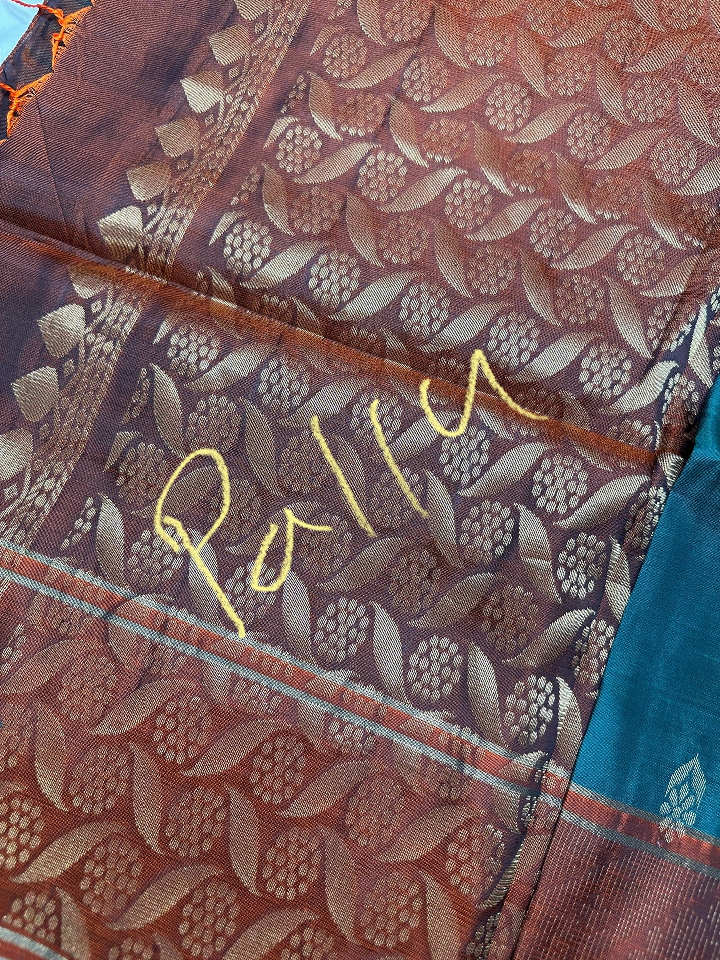 Pure Kanchi Handloom Green Saree