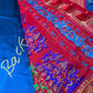 Paithani Silk Light Weight Blue Saree