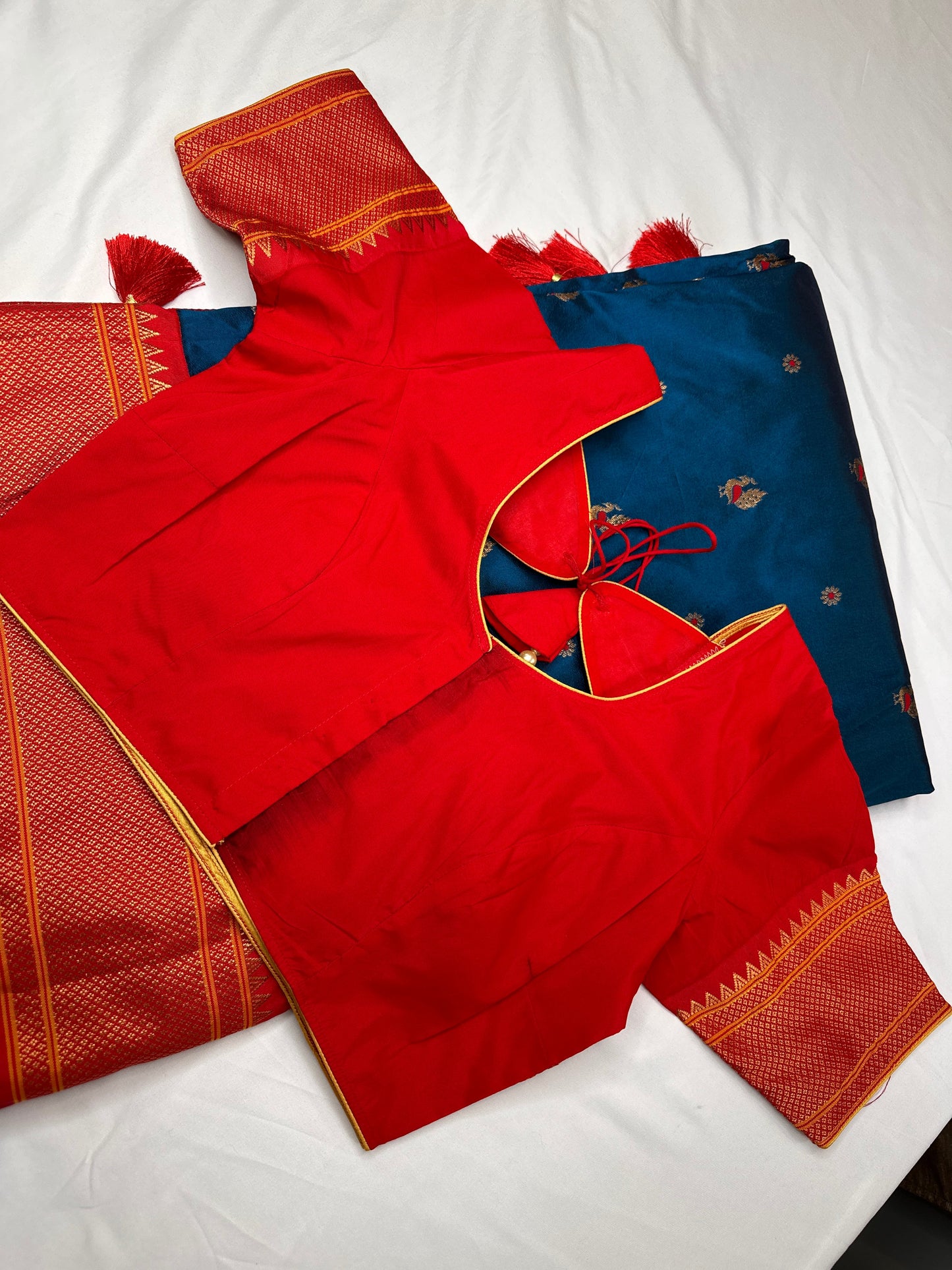 Paithani Silk Light Weight Blue Saree