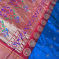 Paithani Silk Light Weight Blue Saree