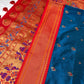 Paithani Silk Light Weight Blue Saree