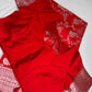 Silver Jaal Silk Red Banarsi Saree