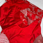Silver Jaal Silk Red Banarsi Saree