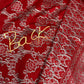 Silver Jaal Silk Red Banarsi Saree