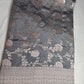 Silver Jaal Silk Grey Banarsi Saree